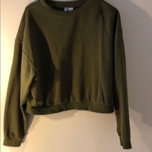 H&M cropped Sweatshirt